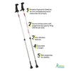 Urban Poling Activator Rehab Walking Poles